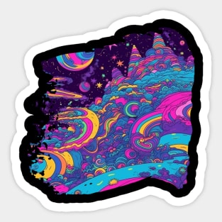 Cosmic vibes Sticker